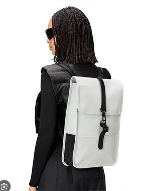 RAINS Unisex Waterproof Backpack In Color “Ash”  NWT